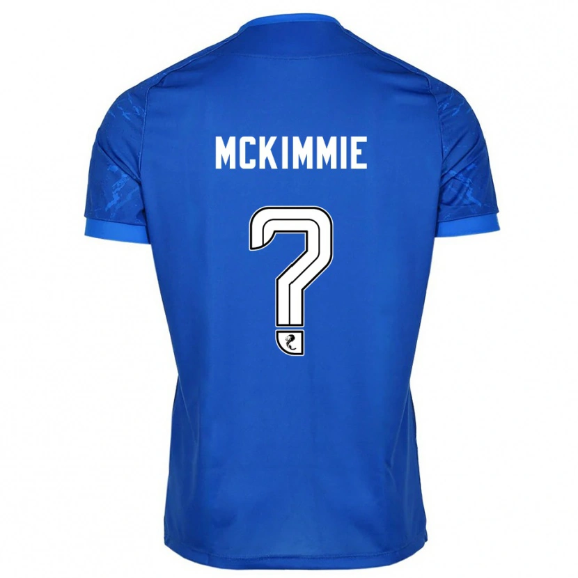 Danxen Kinder Lucas Mckimmie #0 Blau Weiß Heimtrikot Trikot 2025/26 T-Shirt