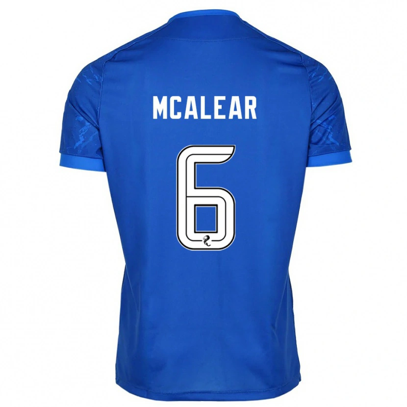 Danxen Kinder Reece Mcalear #6 Blau Weiß Heimtrikot Trikot 2025/26 T-Shirt