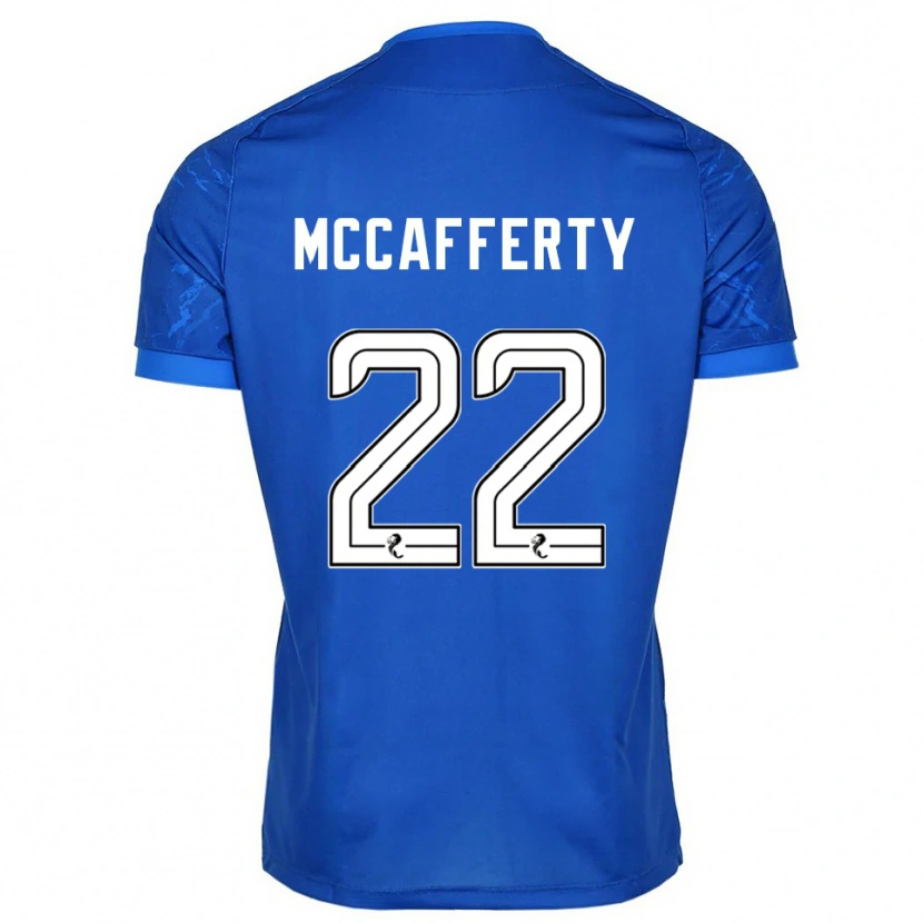Danxen Kinder Eirinn Mccafferty #22 Blau Weiß Heimtrikot Trikot 2025/26 T-Shirt