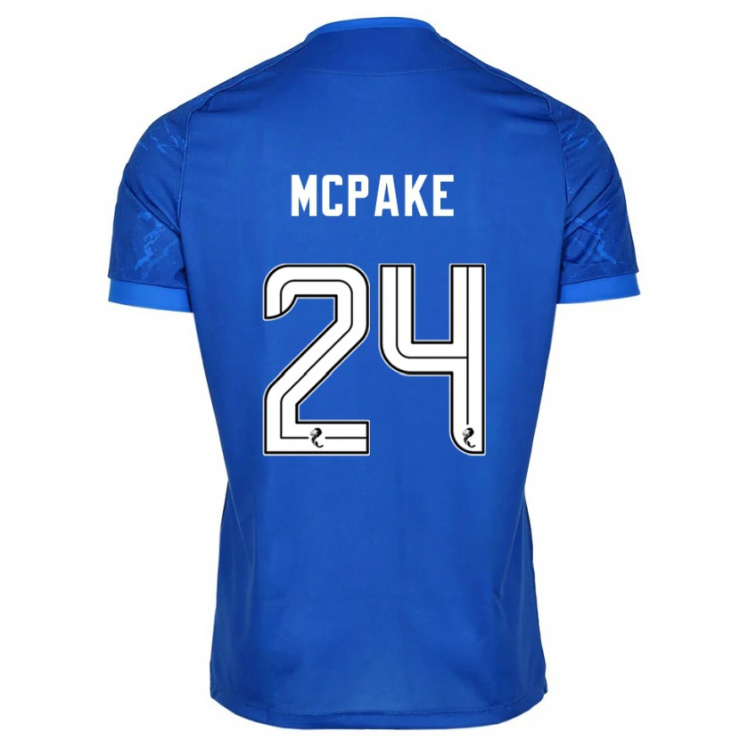 Danxen Kinder Josh Mcpake #24 Blau Weiß Heimtrikot Trikot 2025/26 T-Shirt