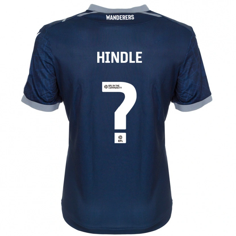 Danxen Kinder Amy Hindle #0 Marine Grau Auswärtstrikot Trikot 2025/26 T-Shirt