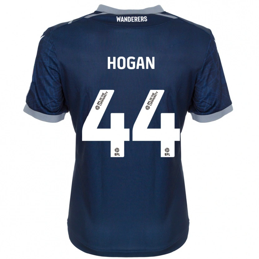 Danxen Kinder Sean Hogan #44 Marine Grau Auswärtstrikot Trikot 2025/26 T-Shirt