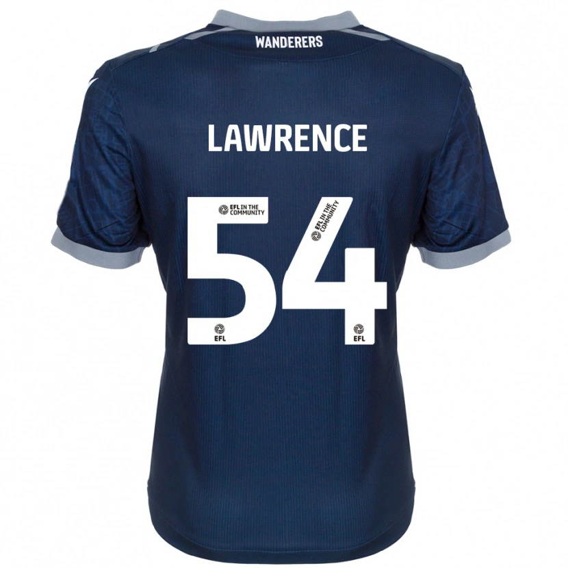 Danxen Kinder Daeshon Lawrence #54 Marine Grau Auswärtstrikot Trikot 2025/26 T-Shirt