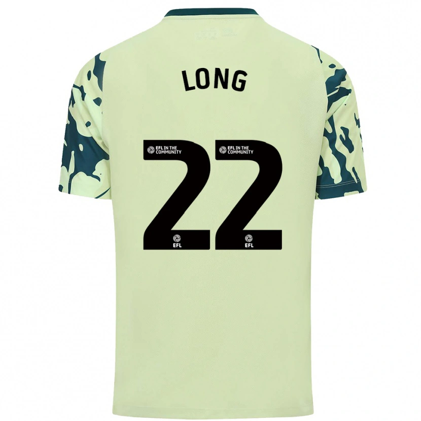 Danxen Kinder Amy Long #22 Dunkelgrün Auswärtstrikot Trikot 2025/26 T-Shirt