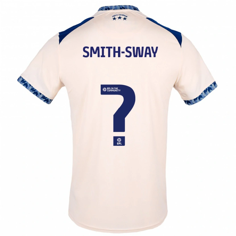 Danxen Kinder Jay Smith-Sway #0 Creme Marine Auswärtstrikot Trikot 2025/26 T-Shirt
