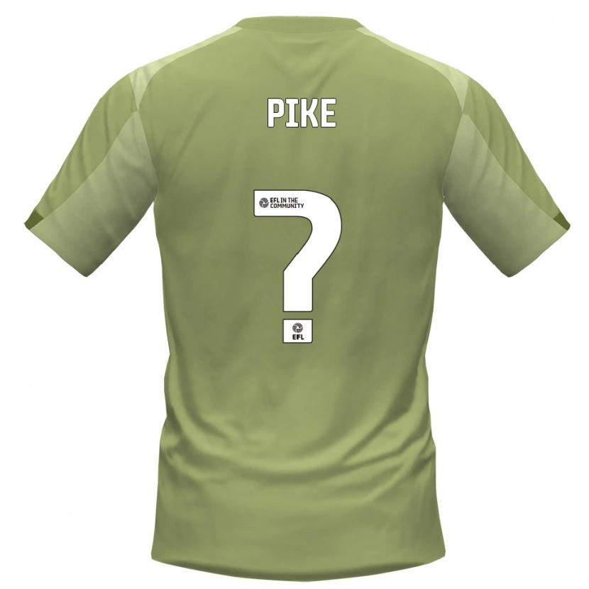 Danxen Kinder Ethan Pike #0 Salbei Champagner Auswärtstrikot Trikot 2025/26 T-Shirt