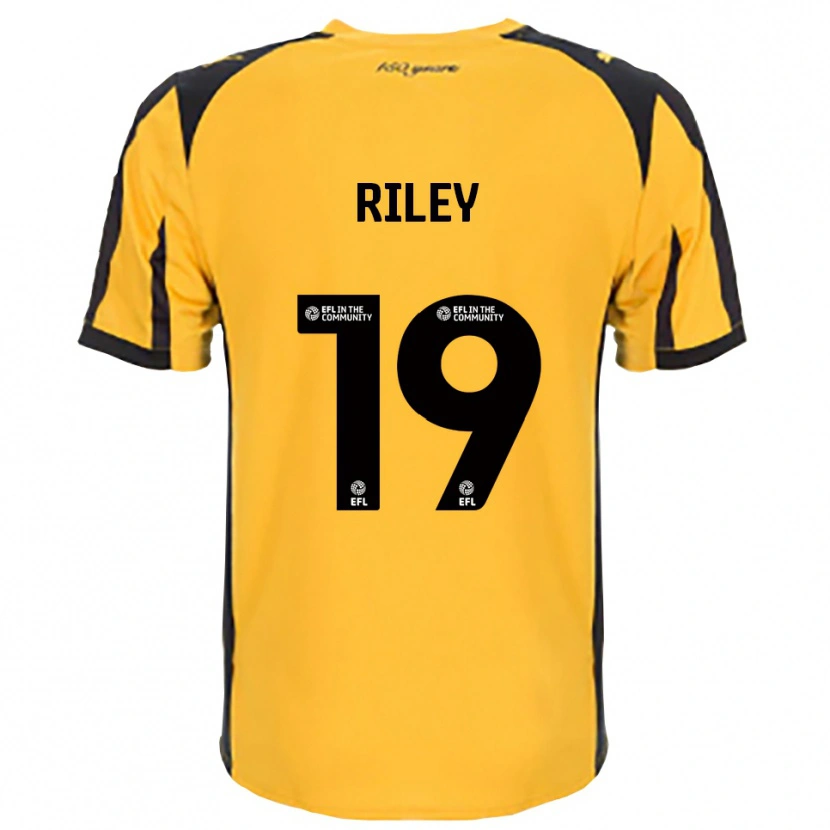Danxen Kinder Keeley Riley #19 Orange Schwarz Auswärtstrikot Trikot 2025/26 T-Shirt