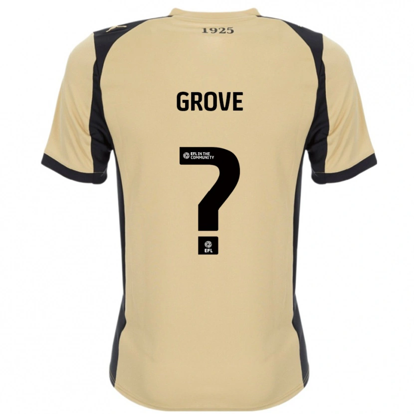 Danxen Kinder Rylee Grove #0 Gold Schwarz Auswärtstrikot Trikot 2025/26 T-Shirt