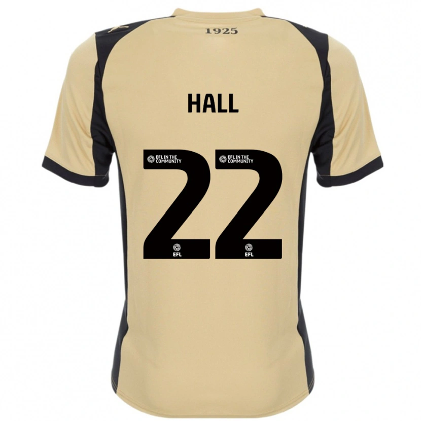 Danxen Kinder Denzel Hall #22 Gold Schwarz Auswärtstrikot Trikot 2025/26 T-Shirt