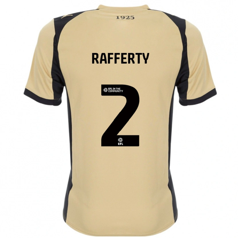 Danxen Kinder Joe Rafferty #2 Gold Schwarz Auswärtstrikot Trikot 2025/26 T-Shirt