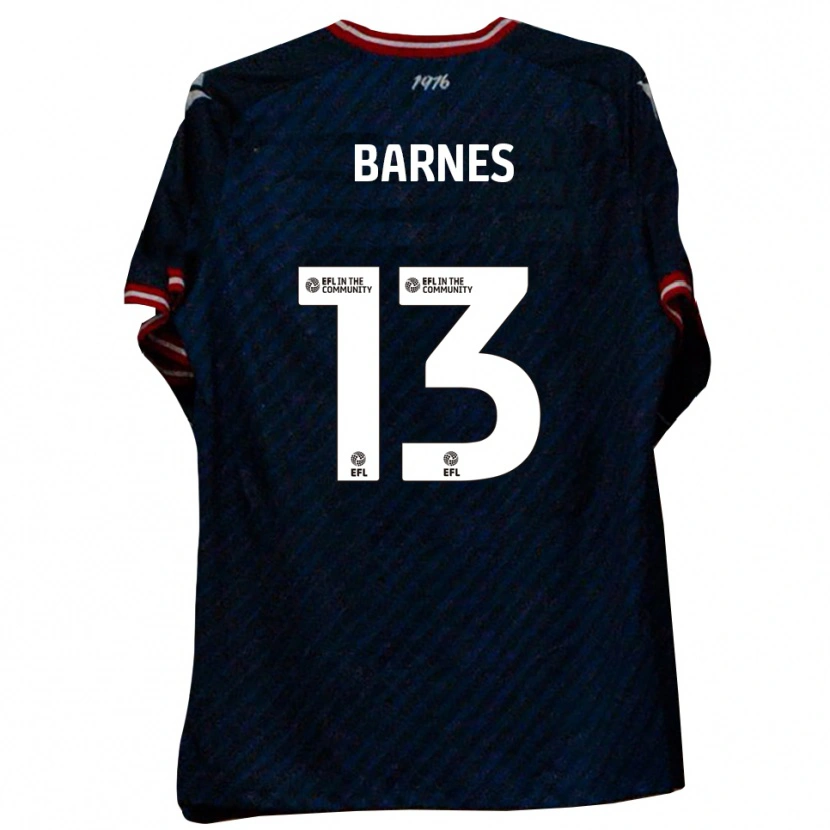 Danxen Kinder Callum Barnes #13 Marine Rot Auswärtstrikot Trikot 2025/26 T-Shirt