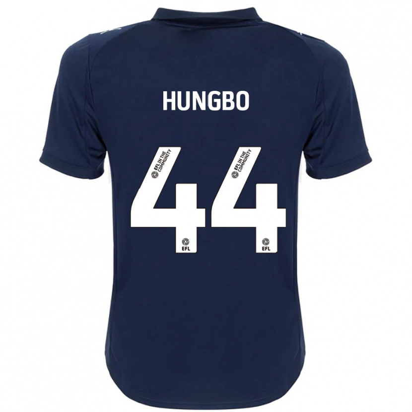 Danxen Kinder Joseph Hungbo #44 Marine Weiß Auswärtstrikot Trikot 2025/26 T-Shirt