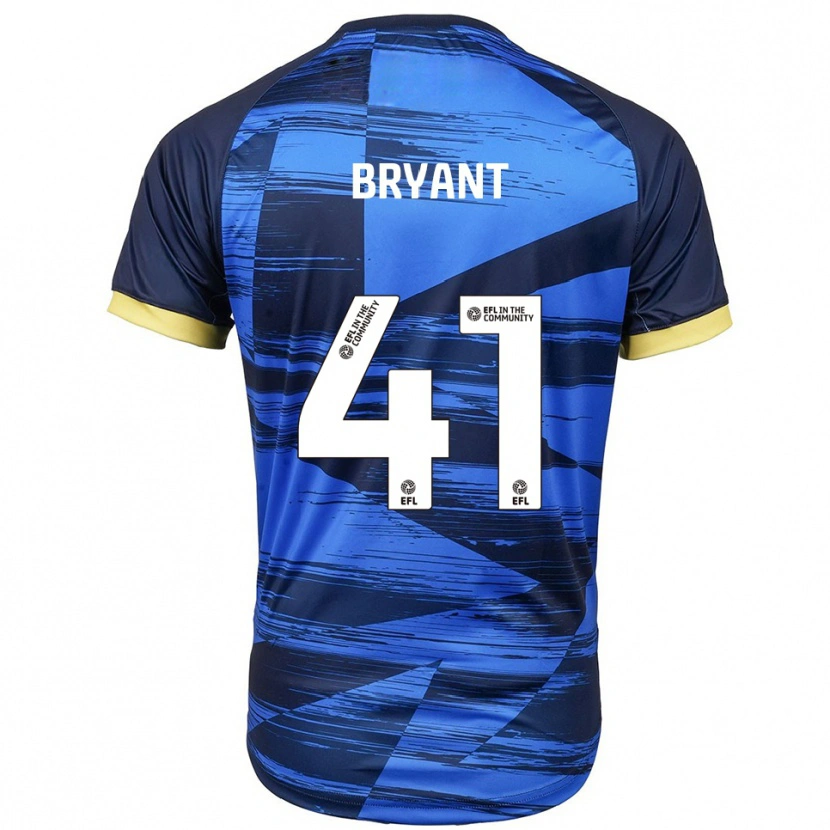 Danxen Kinder Jacob Bryant #41 Blau Marine Auswärtstrikot Trikot 2025/26 T-Shirt