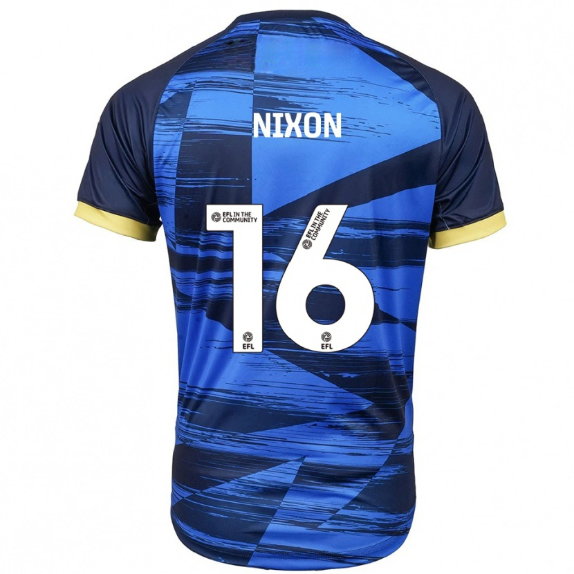 Danxen Kinder Tom Nixon #16 Blau Marine Auswärtstrikot Trikot 2025/26 T-Shirt