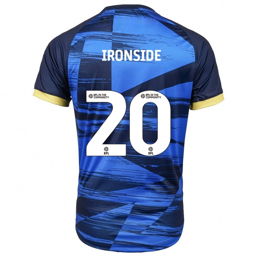 Danxen Kinder Joe Ironside #20 Blau Marine Auswärtstrikot Trikot 2025/26 T-Shirt