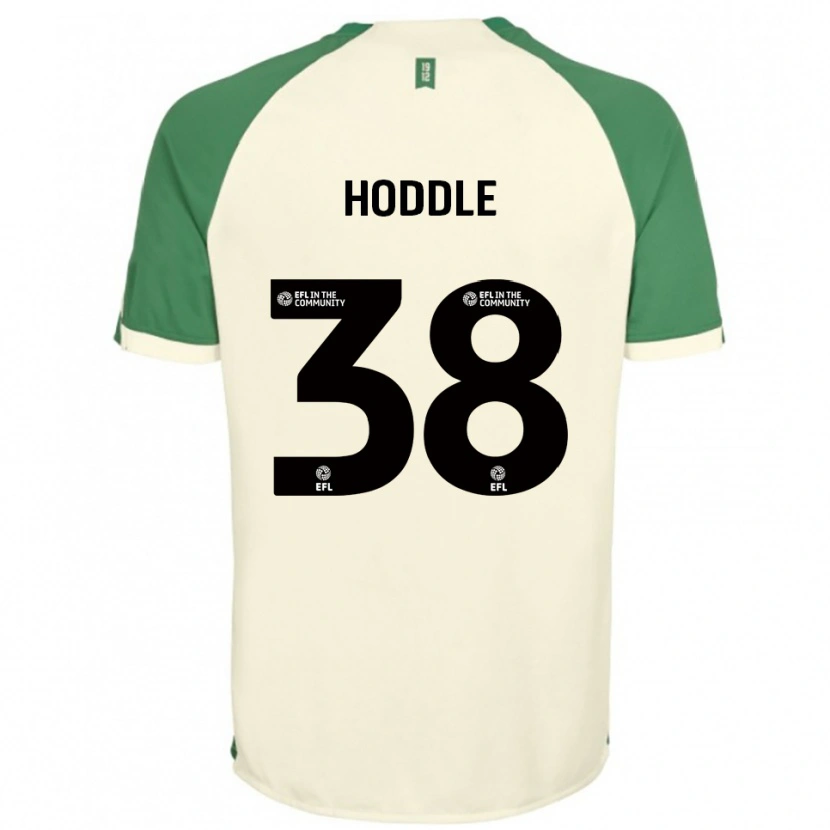 Danxen Kinder George Hoddle #38 Cremeweiß Grün Auswärtstrikot Trikot 2025/26 T-Shirt
