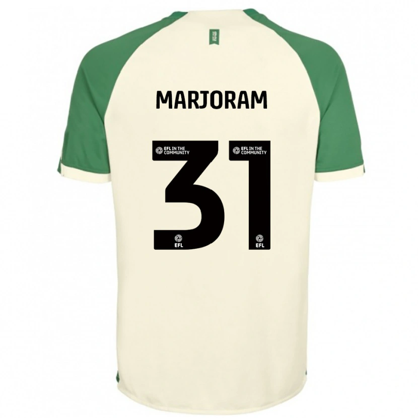Danxen Kinder Sophie Marjoram #31 Cremeweiß Grün Auswärtstrikot Trikot 2025/26 T-Shirt