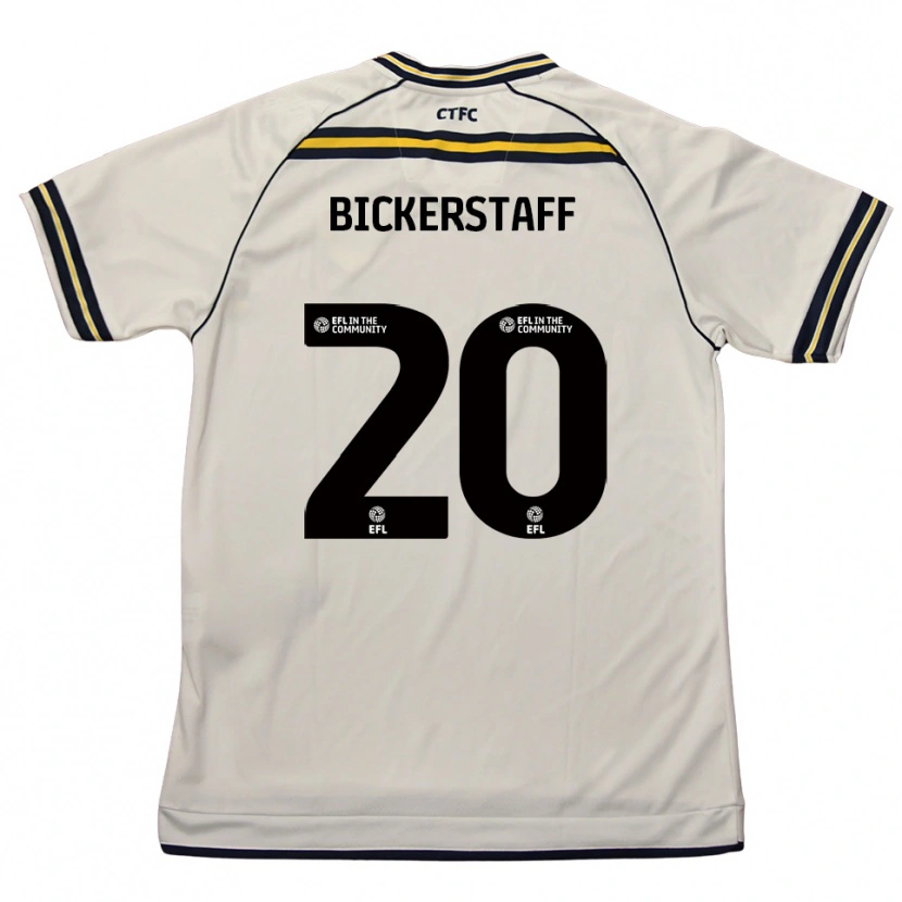 Danxen Kinder Jake Bickerstaff #20 Weiß Marine Auswärtstrikot Trikot 2025/26 T-Shirt