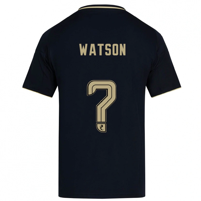 Danxen Kinder Kai Watson #0 Marine Gold Auswärtstrikot Trikot 2025/26 T-Shirt