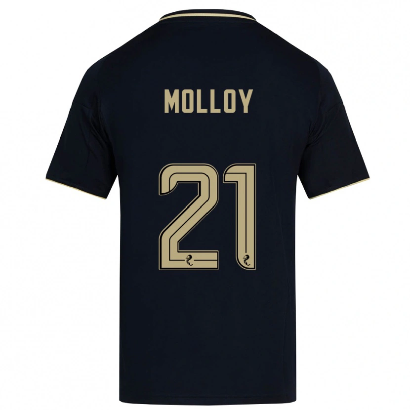 Danxen Kinder Gavin Molloy #21 Marine Gold Auswärtstrikot Trikot 2025/26 T-Shirt