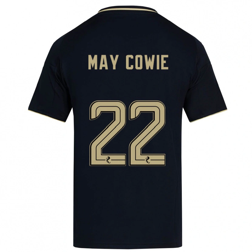 Danxen Kinder Ellie May Cowie #22 Marine Gold Auswärtstrikot Trikot 2025/26 T-Shirt