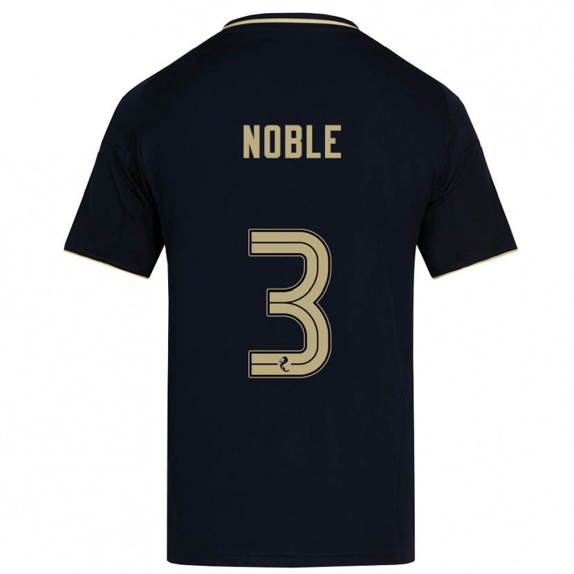 Danxen Kinder Niamh Noble #3 Marine Gold Auswärtstrikot Trikot 2025/26 T-Shirt