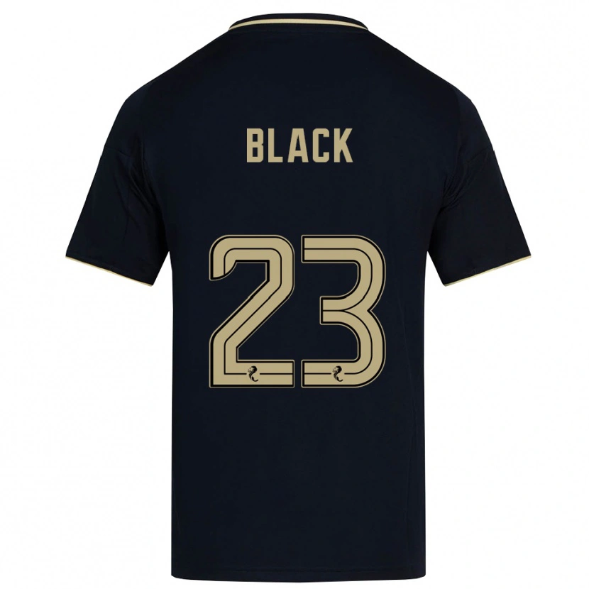 Danxen Kinder Aimee Black #23 Marine Gold Auswärtstrikot Trikot 2025/26 T-Shirt