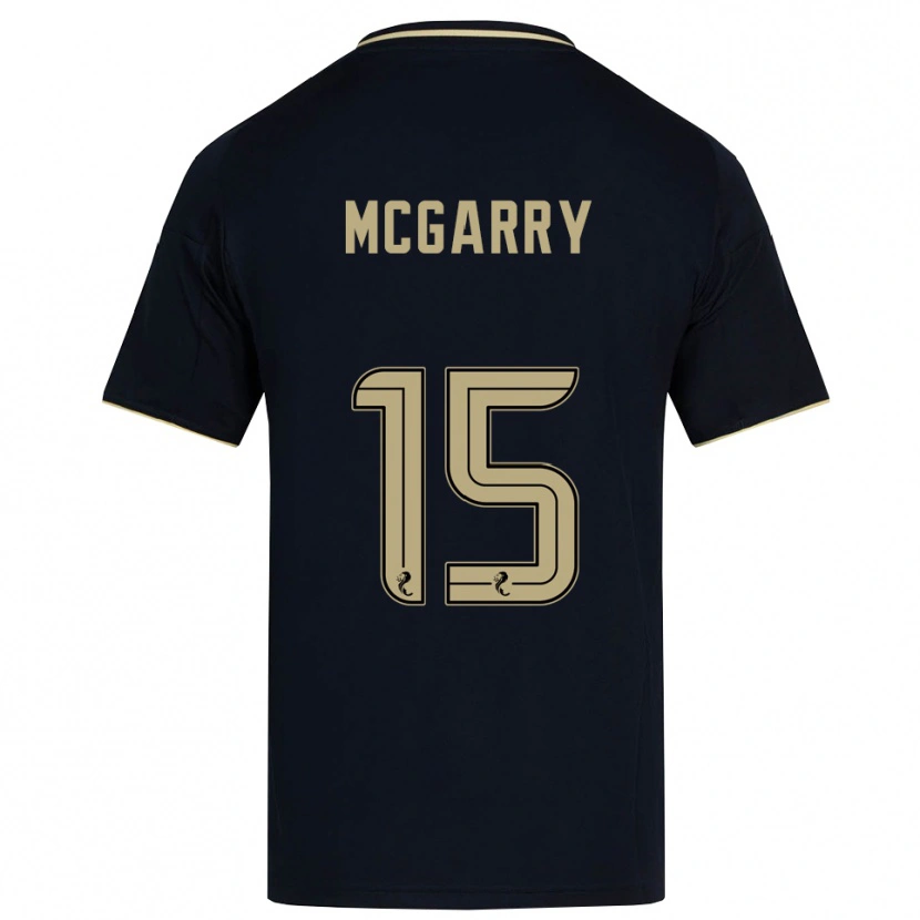 Danxen Kinder James Mcgarry #15 Marine Gold Auswärtstrikot Trikot 2025/26 T-Shirt
