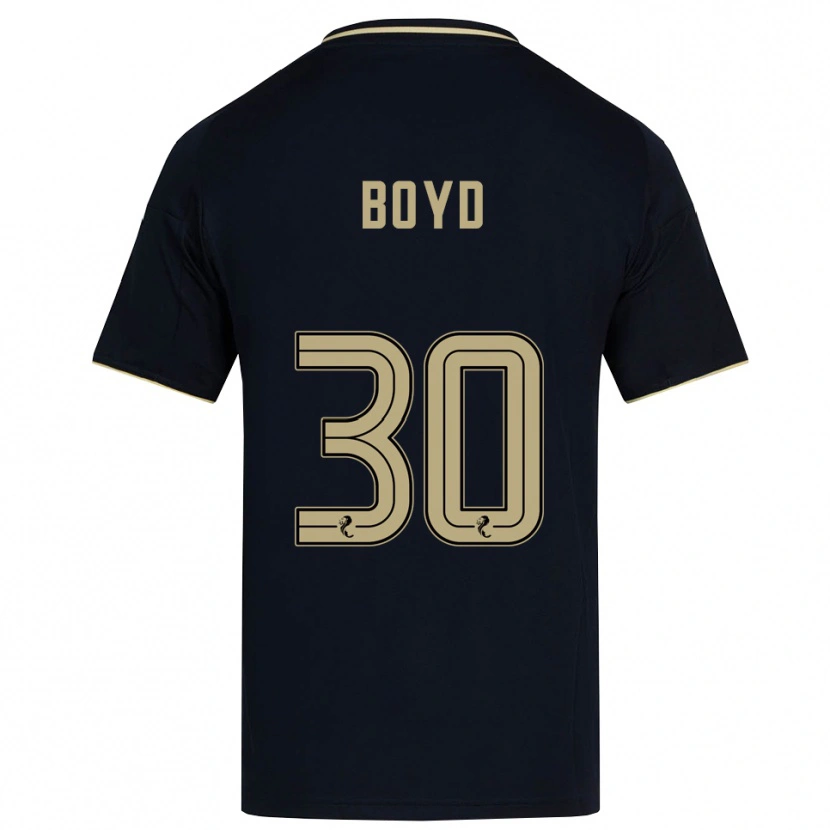 Danxen Kinder Fletcher Boyd #30 Marine Gold Auswärtstrikot Trikot 2025/26 T-Shirt