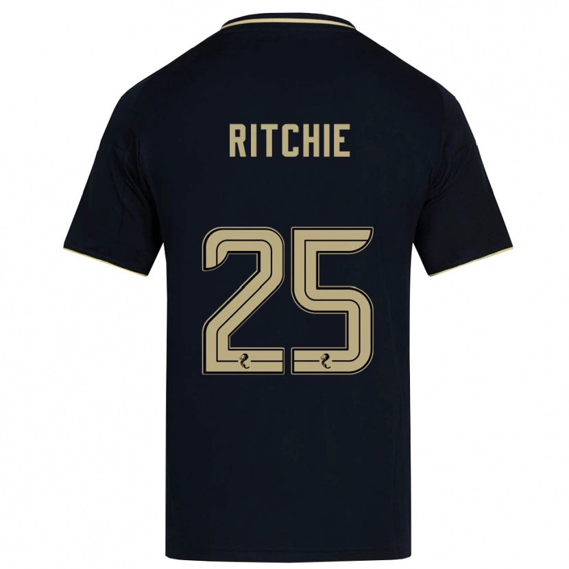 Danxen Kinder Tom Ritchie #25 Marine Gold Auswärtstrikot Trikot 2025/26 T-Shirt