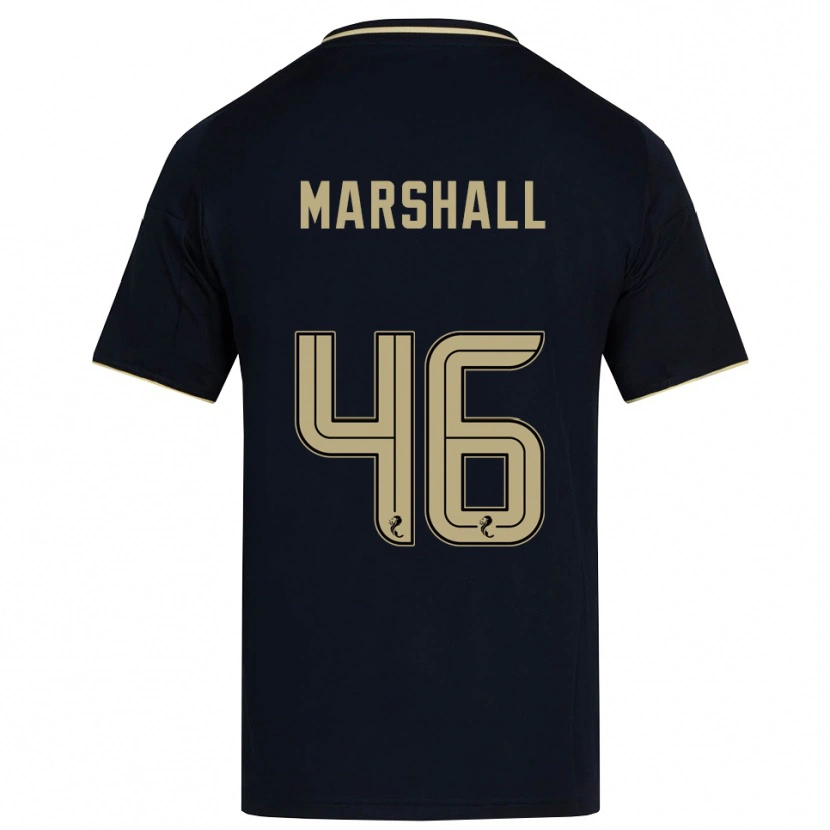 Danxen Kinder Findlay Marshall #46 Marine Gold Auswärtstrikot Trikot 2025/26 T-Shirt