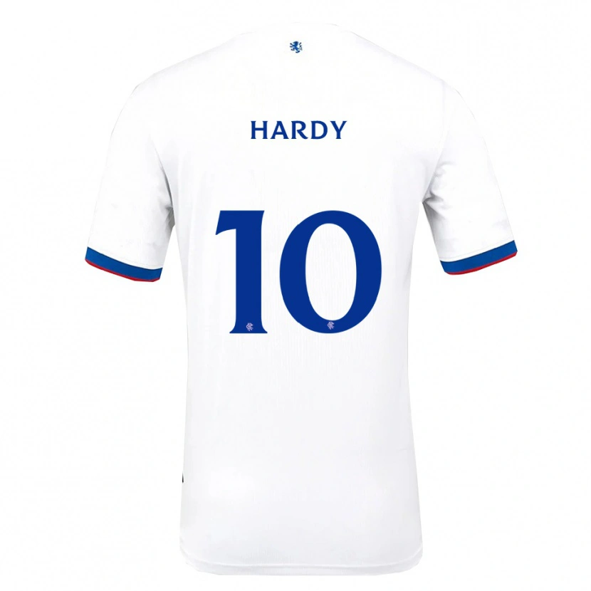 Danxen Kinder Rio Hardy #10 Weiß Rot Blau Auswärtstrikot Trikot 2025/26 T-Shirt
