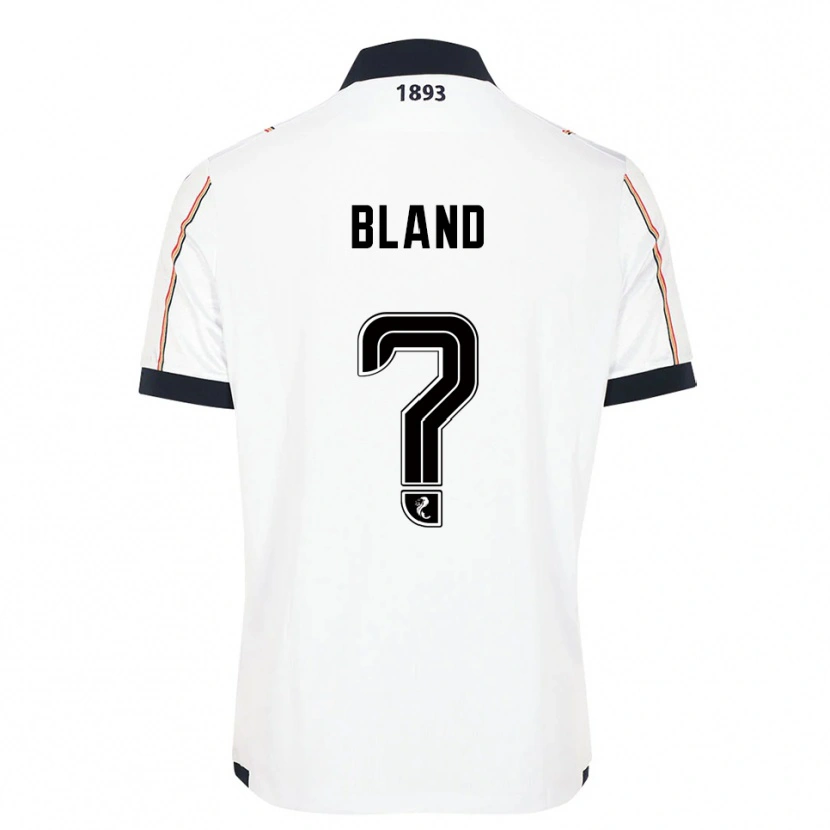 Danxen Kinder Ryan Bland #0 Weiß Marine Rot Auswärtstrikot Trikot 2025/26 T-Shirt