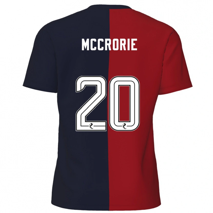 Danxen Kinder Robby Mccrorie #20 Rot Marine Auswärtstrikot Trikot 2025/26 T-Shirt
