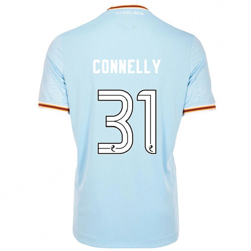 Danxen Kinder Matty Connelly #31 Himmelblau Auswärtstrikot Trikot 2025/26 T-Shirt
