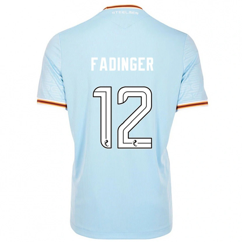 Danxen Kinder Lukas Fadinger #12 Himmelblau Auswärtstrikot Trikot 2025/26 T-Shirt