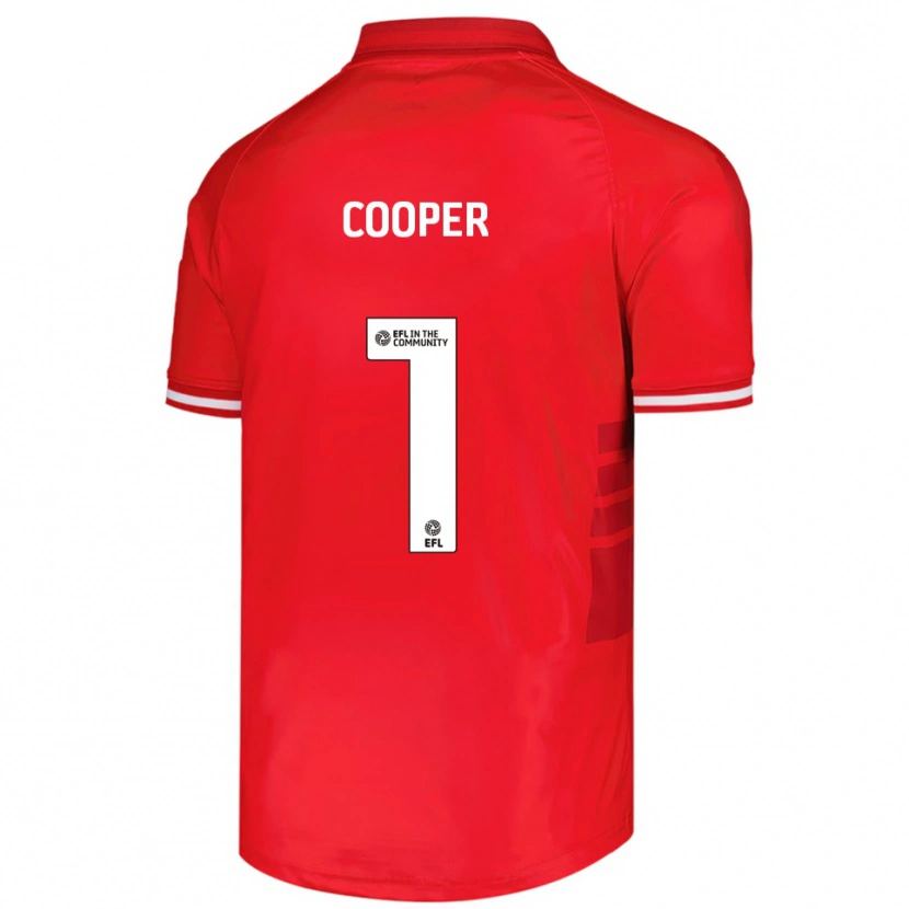 Danxen Herren Murphy Cooper #1 Rot Weiß Heimtrikot Trikot 2025/26 T-Shirt