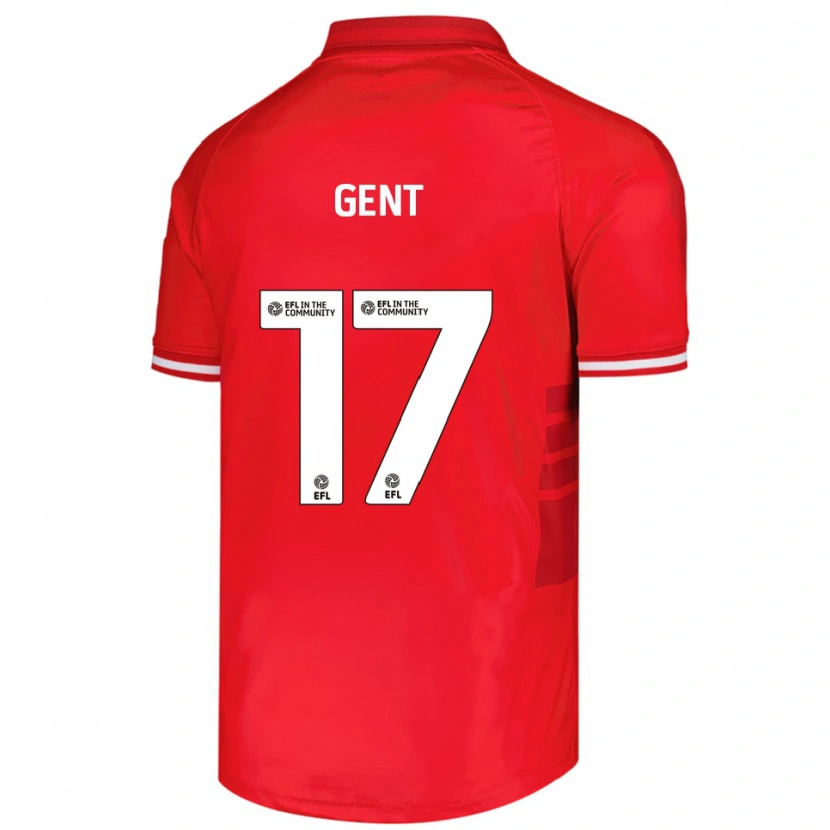 Danxen Herren Georgie Gent #17 Rot Weiß Heimtrikot Trikot 2025/26 T-Shirt
