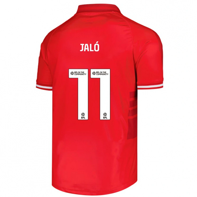 Danxen Herren Fábio Jaló #11 Rot Weiß Heimtrikot Trikot 2025/26 T-Shirt