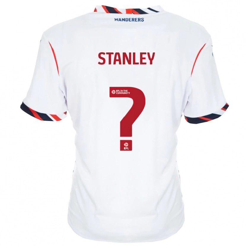 Danxen Herren Laila Stanley #0 Weiß Rot Heimtrikot Trikot 2025/26 T-Shirt