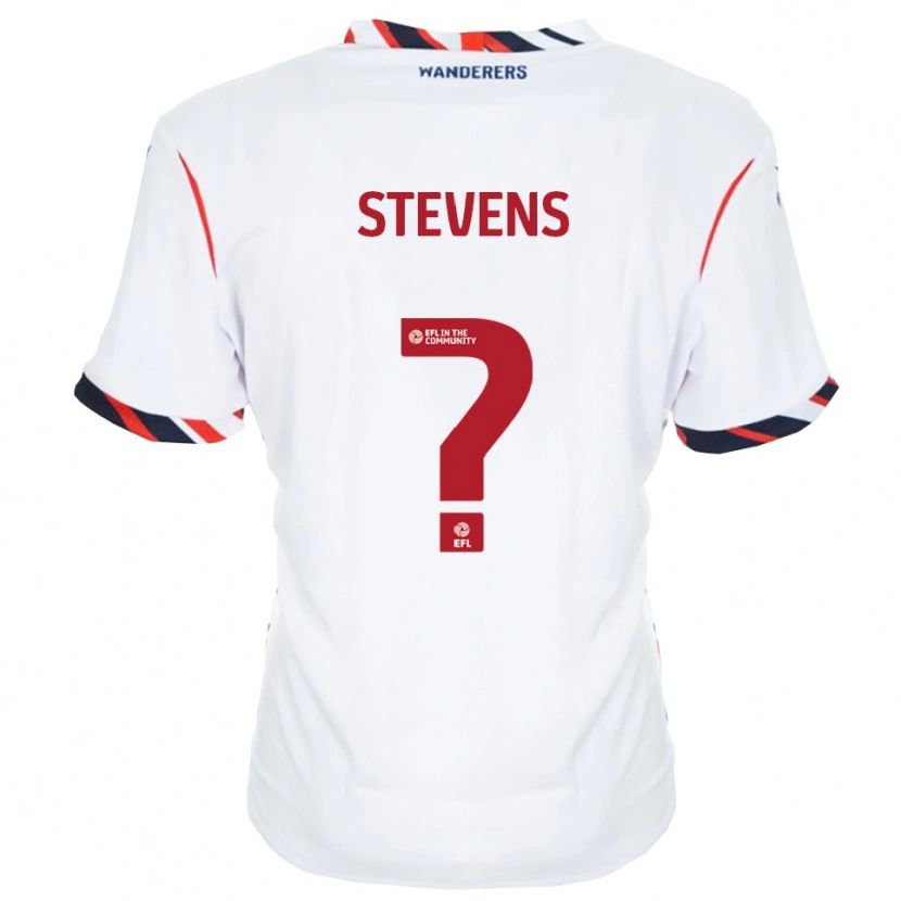 Danxen Herren Lucy Stevens #0 Weiß Rot Heimtrikot Trikot 2025/26 T-Shirt