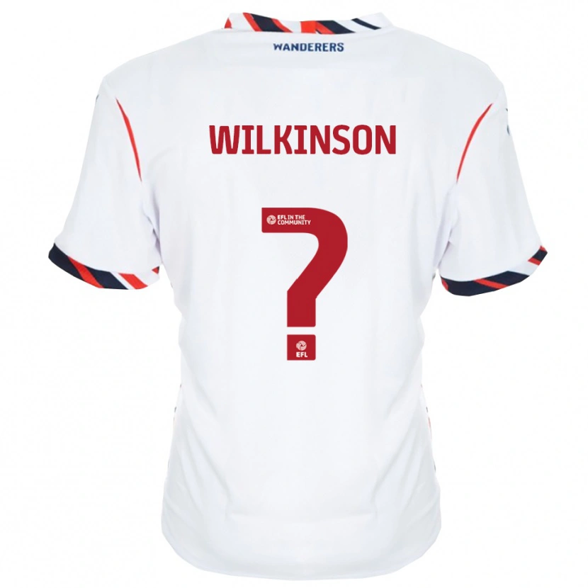 Danxen Herren Hannah Wilkinson #0 Weiß Rot Heimtrikot Trikot 2025/26 T-Shirt