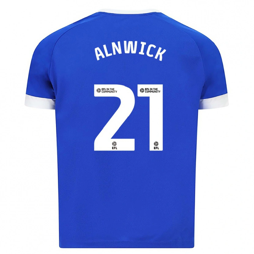 Danxen Herren Jak Alnwick #21 Blau Weiß Heimtrikot Trikot 2025/26 T-Shirt