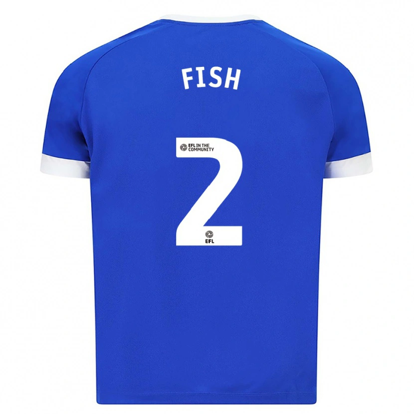 Danxen Herren Will Fish #2 Blau Weiß Heimtrikot Trikot 2025/26 T-Shirt