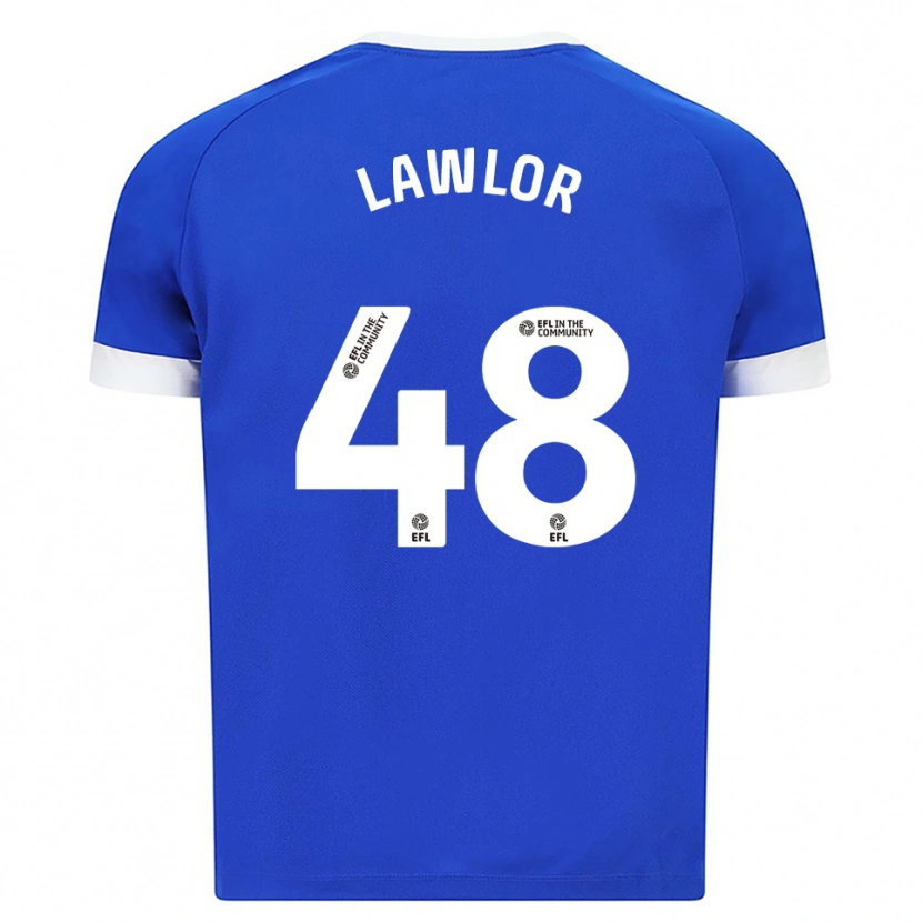 Danxen Herren Dylan Lawlor #48 Blau Weiß Heimtrikot Trikot 2025/26 T-Shirt