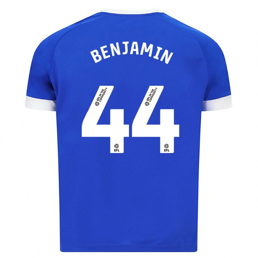 Danxen Herren Xavier Benjamin #44 Blau Weiß Heimtrikot Trikot 2025/26 T-Shirt