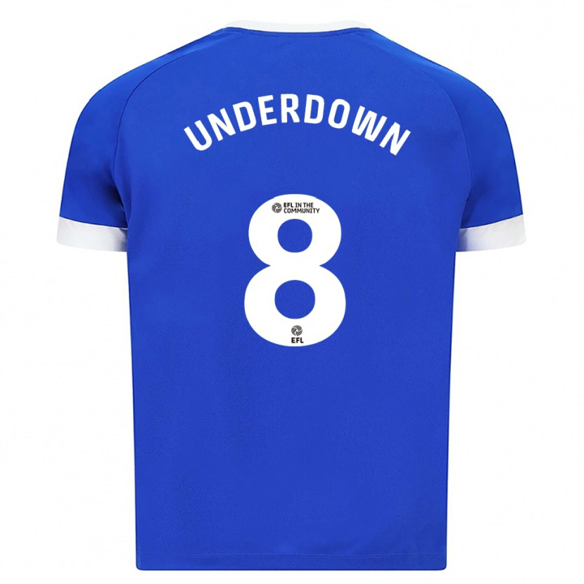 Danxen Herren Kanisha Underdown #8 Blau Weiß Heimtrikot Trikot 2025/26 T-Shirt
