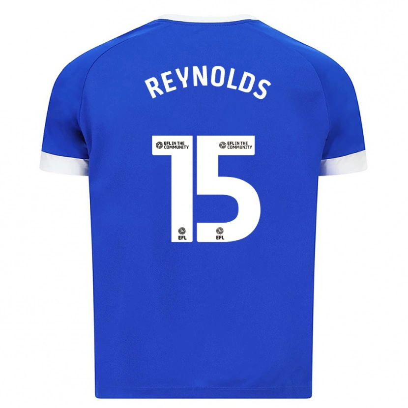 Danxen Herren Oliver Reynolds #15 Blau Weiß Heimtrikot Trikot 2025/26 T-Shirt
