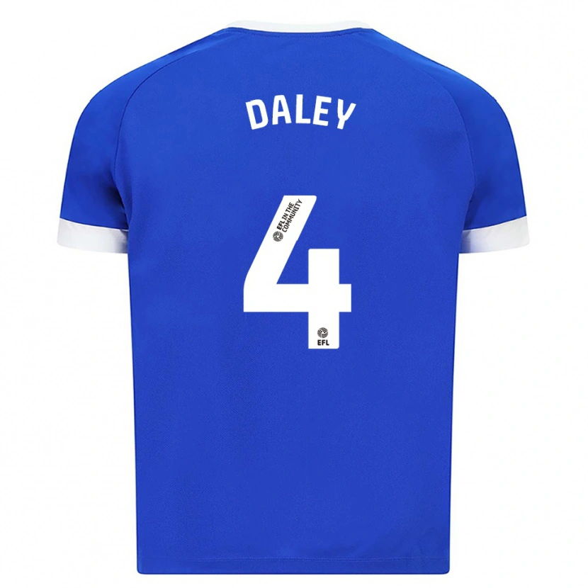 Danxen Herren Hannah Daley #4 Blau Weiß Heimtrikot Trikot 2025/26 T-Shirt