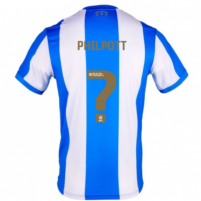 Danxen Herren Cian Philpott #0 Blau Weiß Heimtrikot Trikot 2025/26 T-Shirt